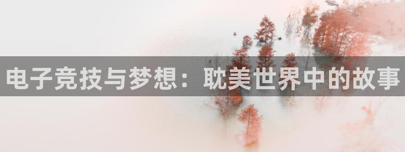 威客电竞官网下载：电子竞技与梦想：耽美世界中的故事