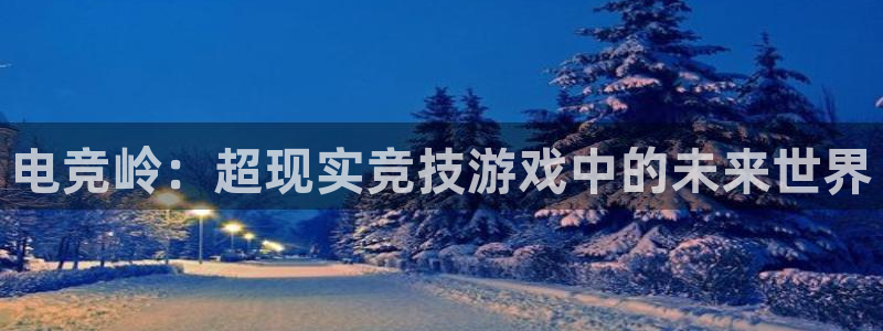 威客电竞测速：电竞岭：超现实竞技游戏中的未来世界