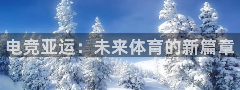 威客电竞vkgame官网：电竞亚运：未来体育的新篇章