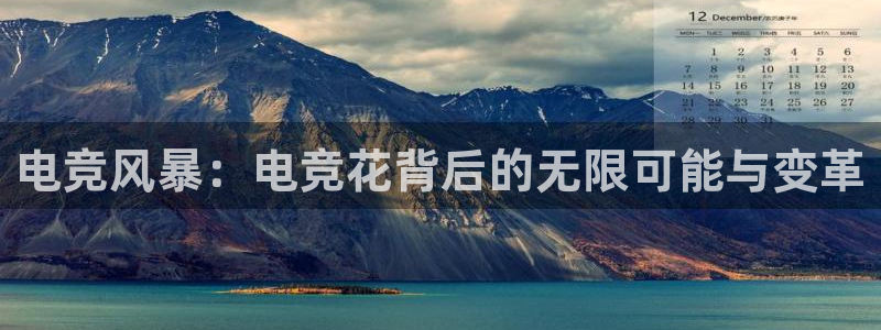 vkgame威客电竞官网：电竞风暴：电竞花背后的无限可能与变革
