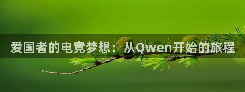 威客电竞吧官网安卓版：爱国者的电竞梦想：从Qwen开始的旅程